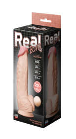 560403 Фаллоимитатор неоскин на присоске в коробке REAL BOMB 560403 Фаллоимитатор неоскин на присоске в коробке REAL BOMB
