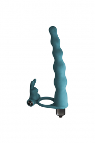 1202-03 Вибронасадка для двойного проникновения Pure Passion Bunny Green 1202-03 Вибронасадка для двойного проникновения Pure Passion Bunny Green