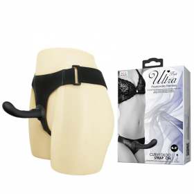 BW-022053 Baile Ultra Harness Curvy Dildo Страпон эргономичный с изогнутой головкой BW-022053 Baile Ultra Harness Curvy Dildo Страпон эргономичный с изогнутой головкой