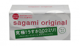 715 Презервативы полиуретановые Sagami Original 002, 12 шт