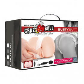 BM-009141Z-1 Мастурбатор вагина-анус с вибрацией Crazy Bull Busty Butt