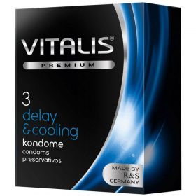Презервативы VITALIS PREMIUM №3 с охлождающим эффектом