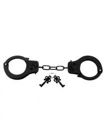 PD 3801-23 Наручники металлические Designer Cuffs черные