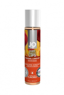 JO30126 Вкусовой лубрикант "Сочный персик" / JO Flavored Peachy Lips 1oz - 30 мл.