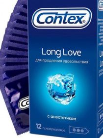 Презервативы Contex Long Love продлевающие 12 шт