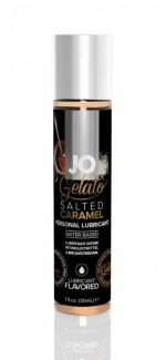 JO41023 Вкусовой лубрикант "Соленая Карамель" на водной основе JO Gelato Salted Caramel (30 мл)