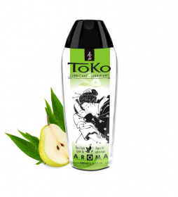 6411 SG Интимный гель серии TOKO AROMA: аромат Экзотический зеленый чай и груша, 165мл