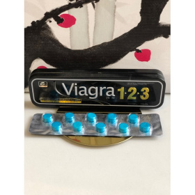 С-0053VIAGRA 123 для мужчин 10 синих таблеток