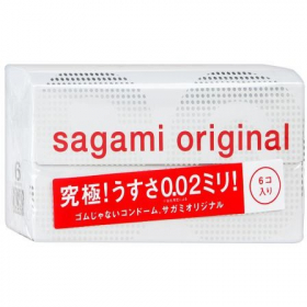 sag-or-002-6 Презервативы SAGAMI Original 002 полиуретановые 6шт.
